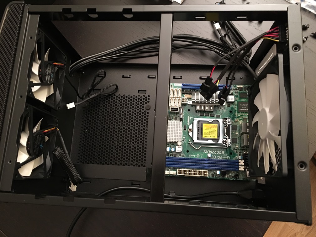 Case With Motherboard